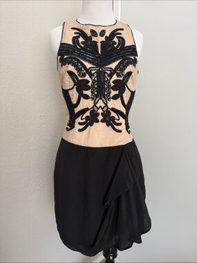 1920’s Inspired Beaded Embroidered Silk Blend Dress